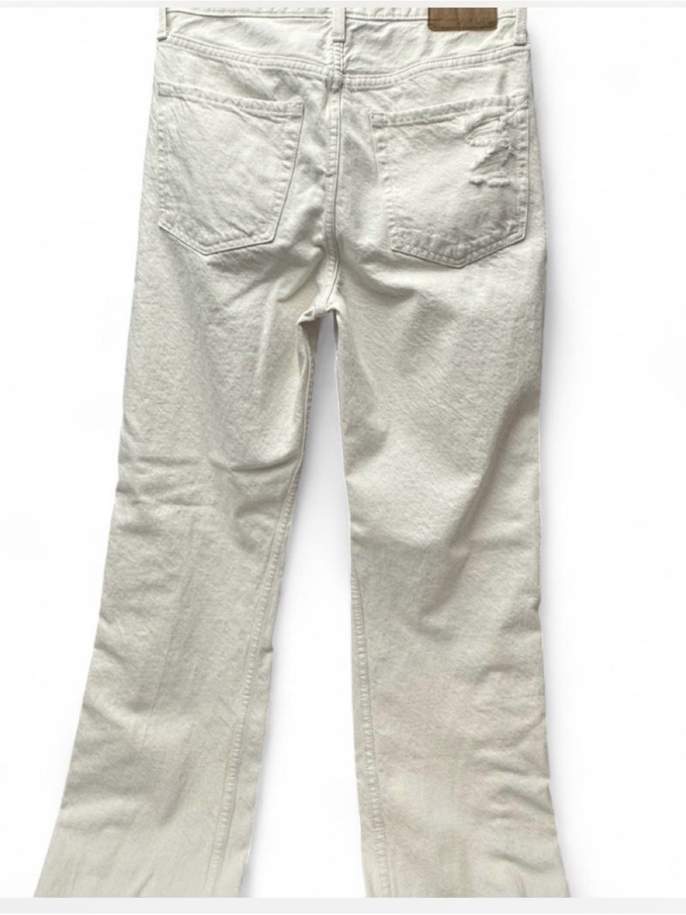 Aeropostale 90's Baggy Off-White Jeans - Picture 2 of 6